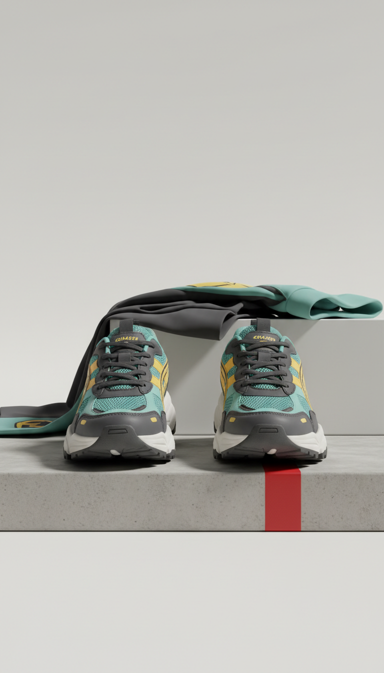 Mixed-Fabric Box Urban Edge
